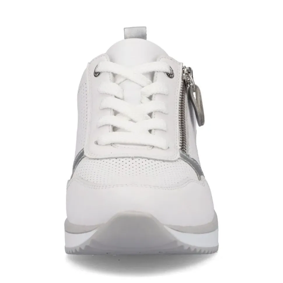 Remonte Sneaker weiß Reißverschluss S13 D2409-80