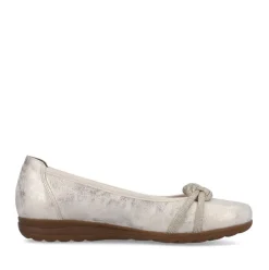 Rieker Antistress Damen Ballerina Knoten- Detail gold S13 L9368-60