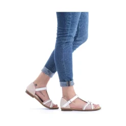 Rieker Antistress Damen Riemchensandalette Fersenkappe rosa S12 64250-92
