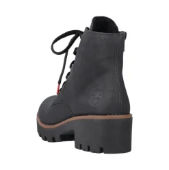 Rieker Antistress Damen Schnürstiefel Schnürboot schwarz S22 79240-00