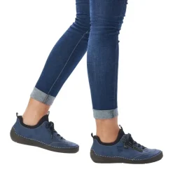 Rieker Antistress Damen Schnürhalbschuh blau S22 52573-14