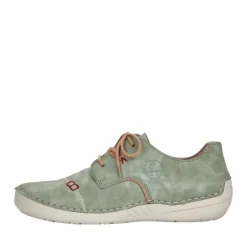 Rieker Antistress Damen Schnürschuh grün S12   52528-52