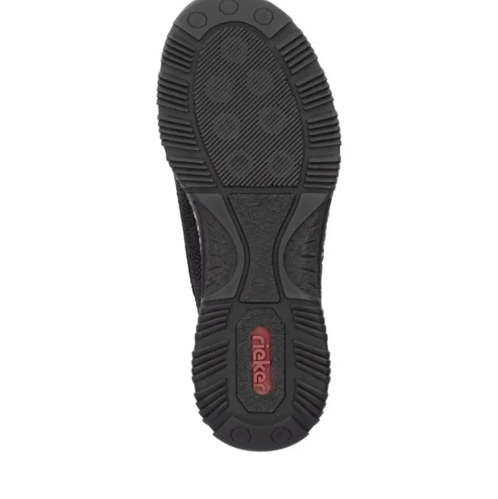 Rieker Antistress Damen Slipper High Schnellschnürung grün S24 N32G3-54