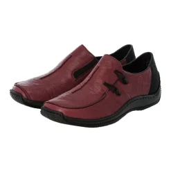 Rieker Antistress Damen Slipper Leder rot S12 L1751-35