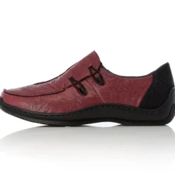 Rieker Antistress Damen Slipper Leder rot S12 L1751-35