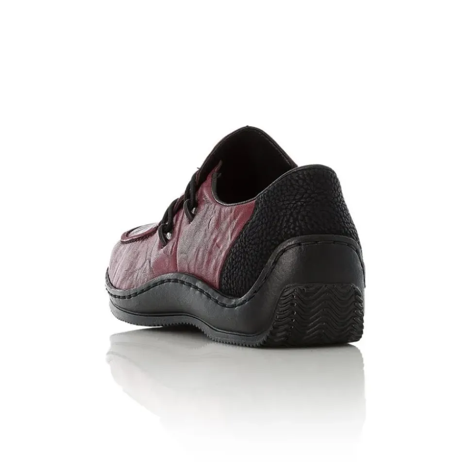 Rieker Antistress Damen Slipper Leder rot S12 L1751-35