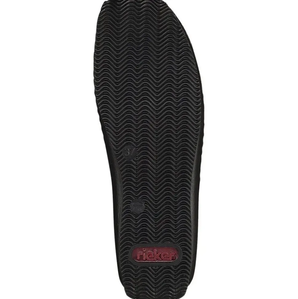 Rieker Antistress Damen Slipper Leder rot S12 L1751-35