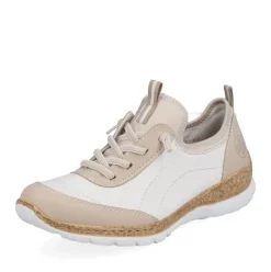 Rieker Antistress Damen Slipper Memosoft Decksohle beige S13 N4253-80