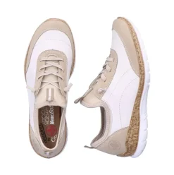 Rieker Antistress Damen Slipper Memosoft Decksohle beige S13 N4253-80