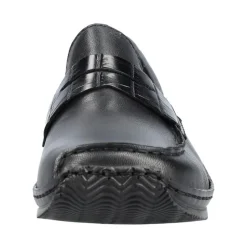 Rieker Antistress Damen Slipper Schlupfschuh Leder schwarz S22  L1752-00