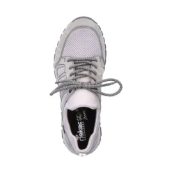 Rieker Antistress Damen Slipper Schlupfschuh Outdoor TEX- Membran grau S13 M9650-40