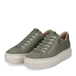 Rieker Antistress Damen Sneaker Plateau- Sohle grün S13 M1952-52