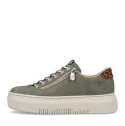 Rieker Antistress Damen Sneaker Plateau- Sohle grün S13 M1952-52