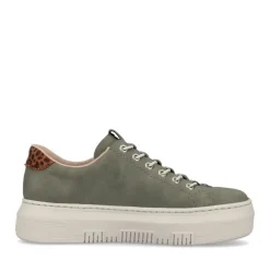 Rieker Antistress Damen Sneaker Plateau- Sohle grün S13 M1952-52