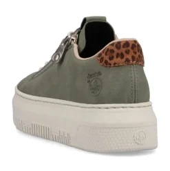 Rieker Antistress Damen Sneaker Plateau- Sohle grün S13 M1952-52