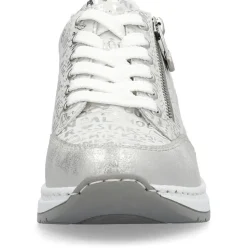 Rieker Antistress Damen Sneaker Keilabsatz Wechselfußbett grau S14 N4316-90