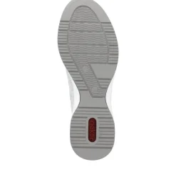 Rieker Antistress Damen Sneaker Keilabsatz Wechselfußbett grau S14 N4316-90