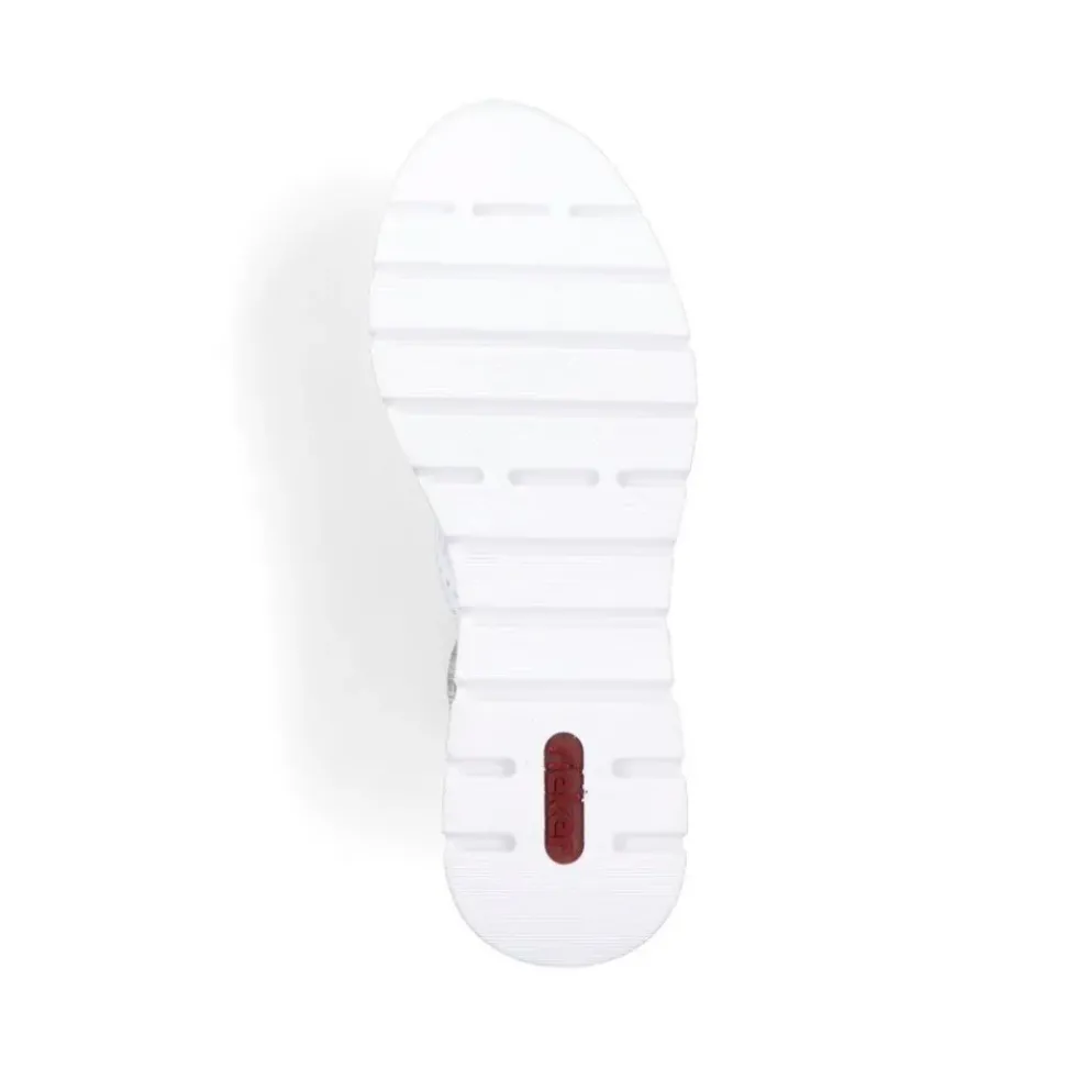 Rieker Antistress Damen Sneaker Keilabsatz weiß S13 N8321-80