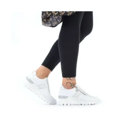 Rieker Antistress Damen Sneaker Keilabsatz weiß S13 N8321-80