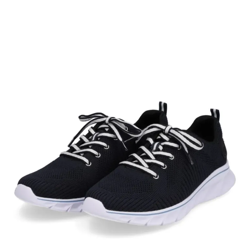 Rieker Antistress Damen Sneaker Sportschuh Wechselfußbett blau S13 54022-14