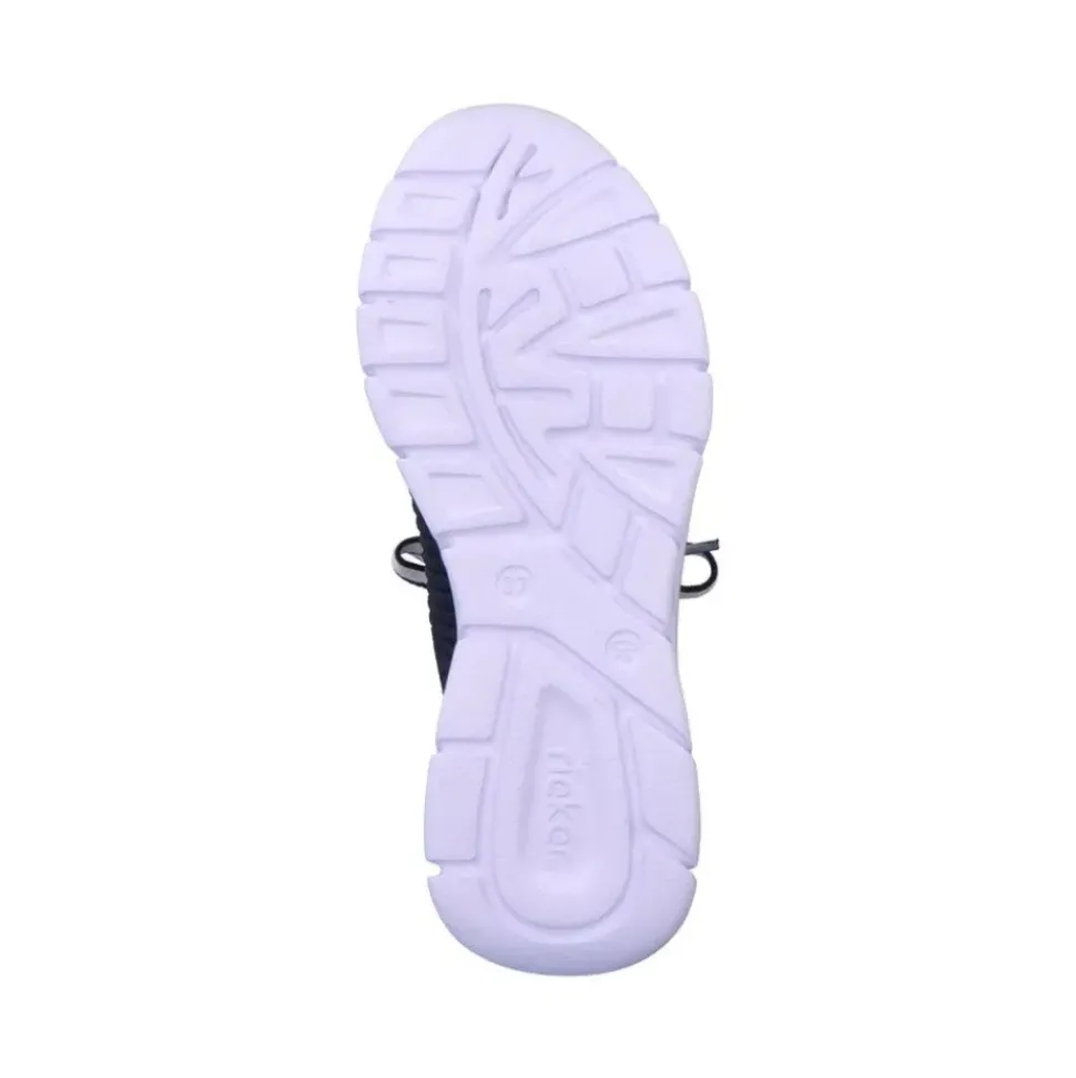 Rieker Antistress Damen Sneaker Sportschuh Wechselfußbett blau S13 54022-14