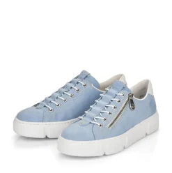 Rieker Antistress Damen Sneaker Plateausohle blau S13 N5952-10
