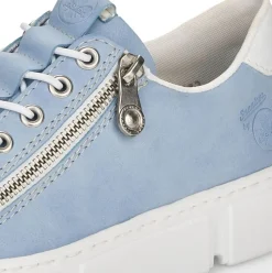 Rieker Antistress Damen Sneaker Plateausohle blau S13 N5952-10