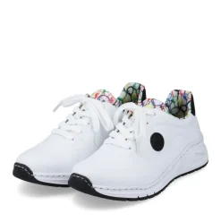 Rieker Antistress Damen Sneaker Wechselfußbett weiß S13 M4903-80