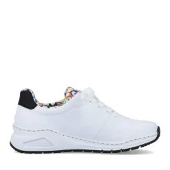 Rieker Antistress Damen Sneaker Wechselfußbett weiß S13 M4903-80