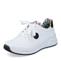 Rieker Antistress Damen Sneaker Wechselfußbett weiß S13 M4903-80
