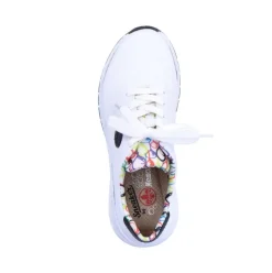 Rieker Antistress Damen Sneaker Wechselfußbett weiß S13 M4903-80