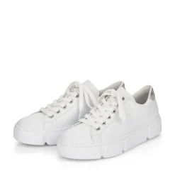 Rieker Antistress Damen Sneaker Schnürhalbschuh weiß S13 N59W1-80