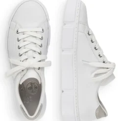 Rieker Antistress Damen Sneaker Schnürhalbschuh weiß S13 N59W1-80