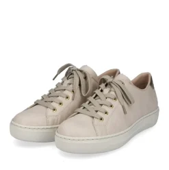 Rieker Antistress Damen Sneaker Schnürhalbschuh Plateausohle beige S13 L9800-80