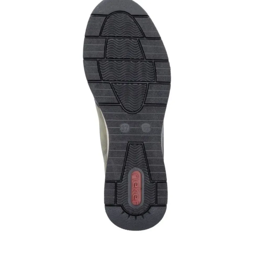 Rieker Antistress Damen Stiefelette Keilabsatz grün S24 N9362-54