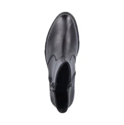 Rieker Antistress Damen Stiefelette Leder komfortweite schwarz S23  70150-00
