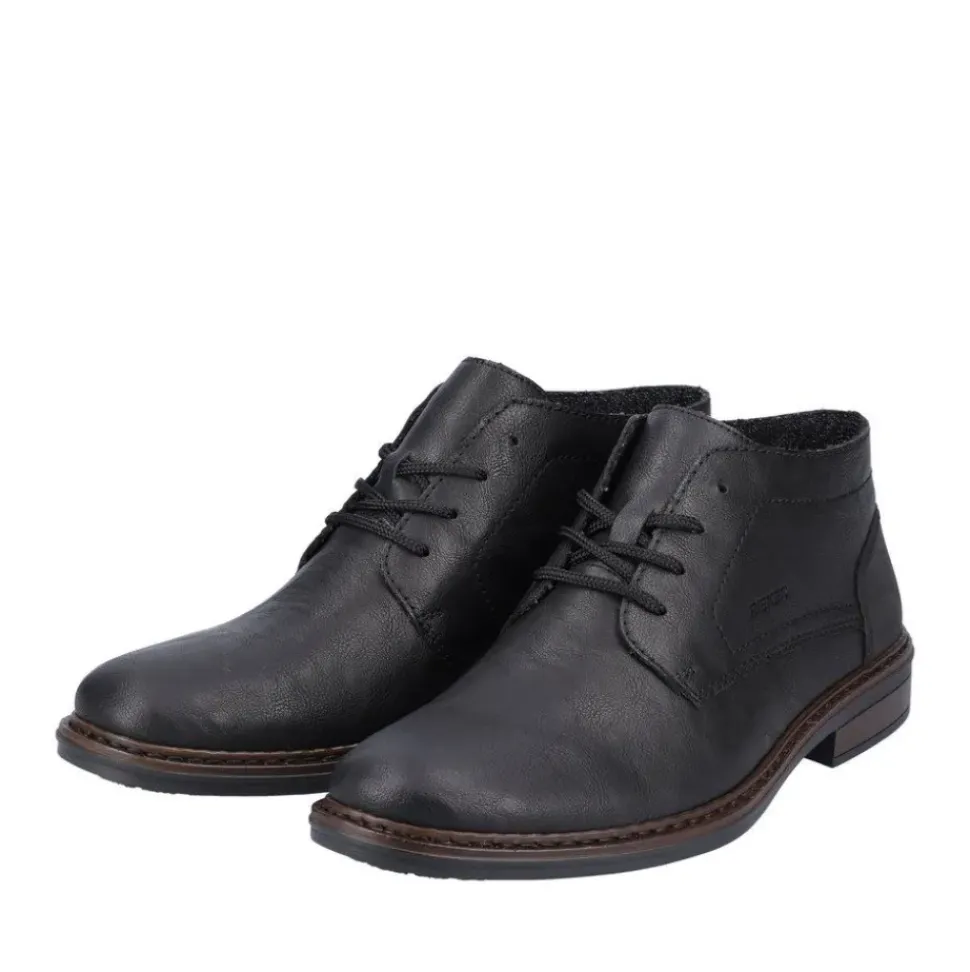 Rieker Antistress Herren Schnürstiefel Extraweite schwarz S23 17604-00