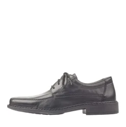 Rieker Antistress Herren Schnürschuh Leder schwarz S12   B0812-00