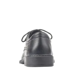 Rieker Antistress Herren Schnürschuh Leder schwarz S12   B0812-00