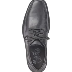 Rieker Antistress Herren Schnürschuh Leder schwarz S12   B0812-00
