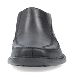 Rieker Antistress Herren Slipper elegant Leder Extraweite- H schwarz S13 B0873-00