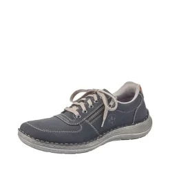 Rieker Antistress Herren Sneaker Halbschuh  blau S12 03030-14