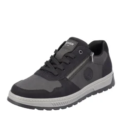 Rieker Antistress Herren Sneaker Schnürschuh Extraweite schwarz S23 37029-00