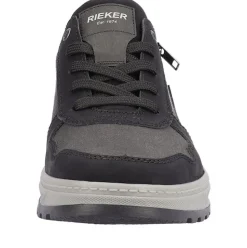 Rieker Antistress Herren Sneaker Schnürschuh Extraweite schwarz S23 37029-00