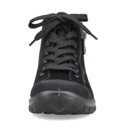 Rieker Antistress Schnürschuh  Rauleder RiekerTEX- Membran schwarz S21 L7132-01