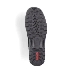 Rieker Antistress Schnürschuh  Rauleder RiekerTEX- Membran schwarz S21 L7132-01