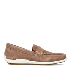 Rieker Antistress Slipper Rauleder beige S13 09050-64