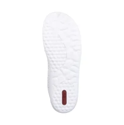 Rieker Antistress Sneaker Leder Lochmuster weiß S12 52824-80