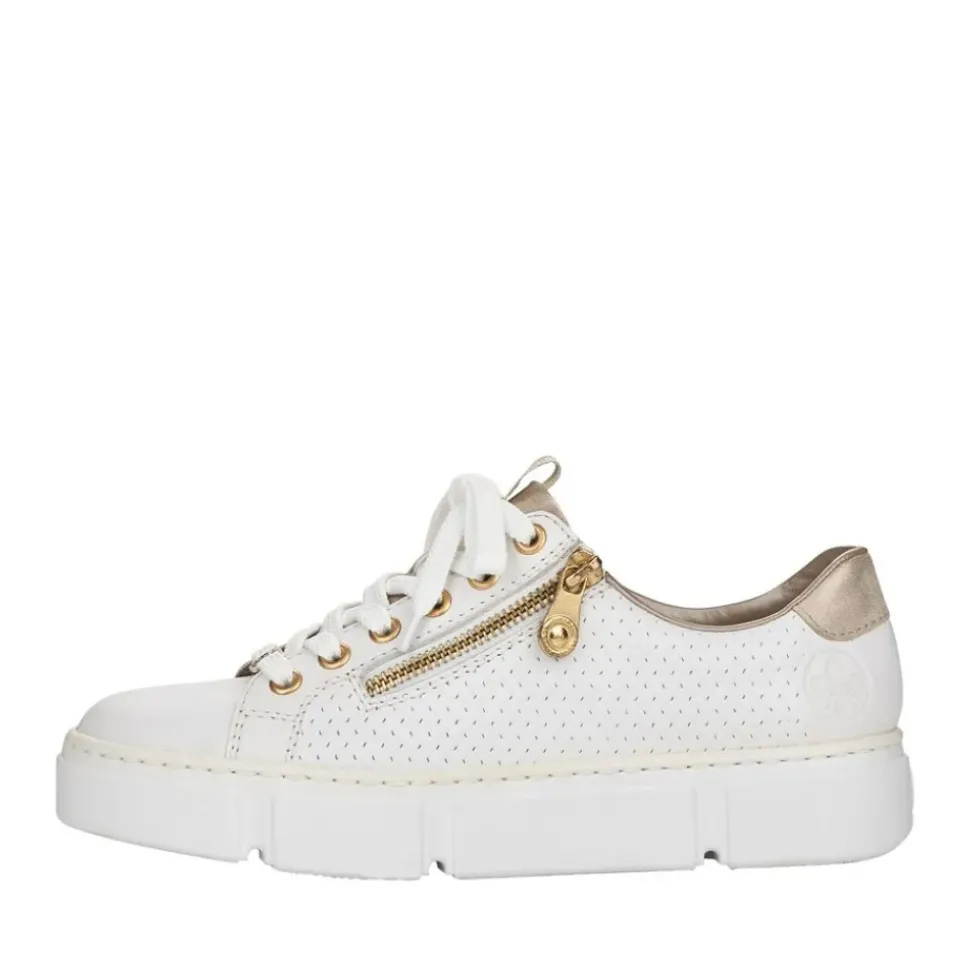 Riekerantistress Sneaker Schalensohle weiß S12 N5932-80