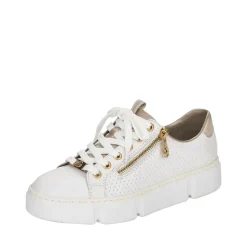 Riekerantistress Sneaker Schalensohle weiß S12 N5932-80